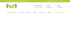 Desktop Screenshot of limewebdevelopment.com